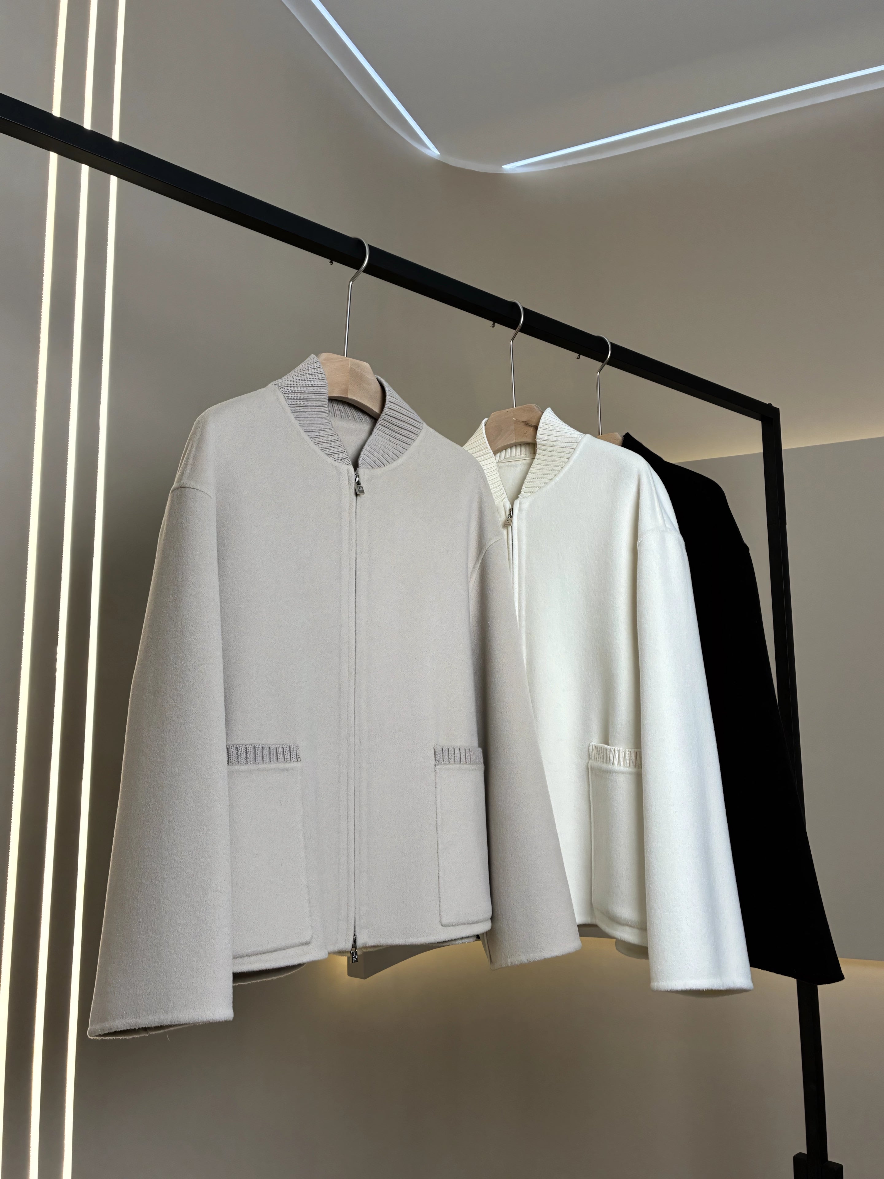 Cashmere simple coat