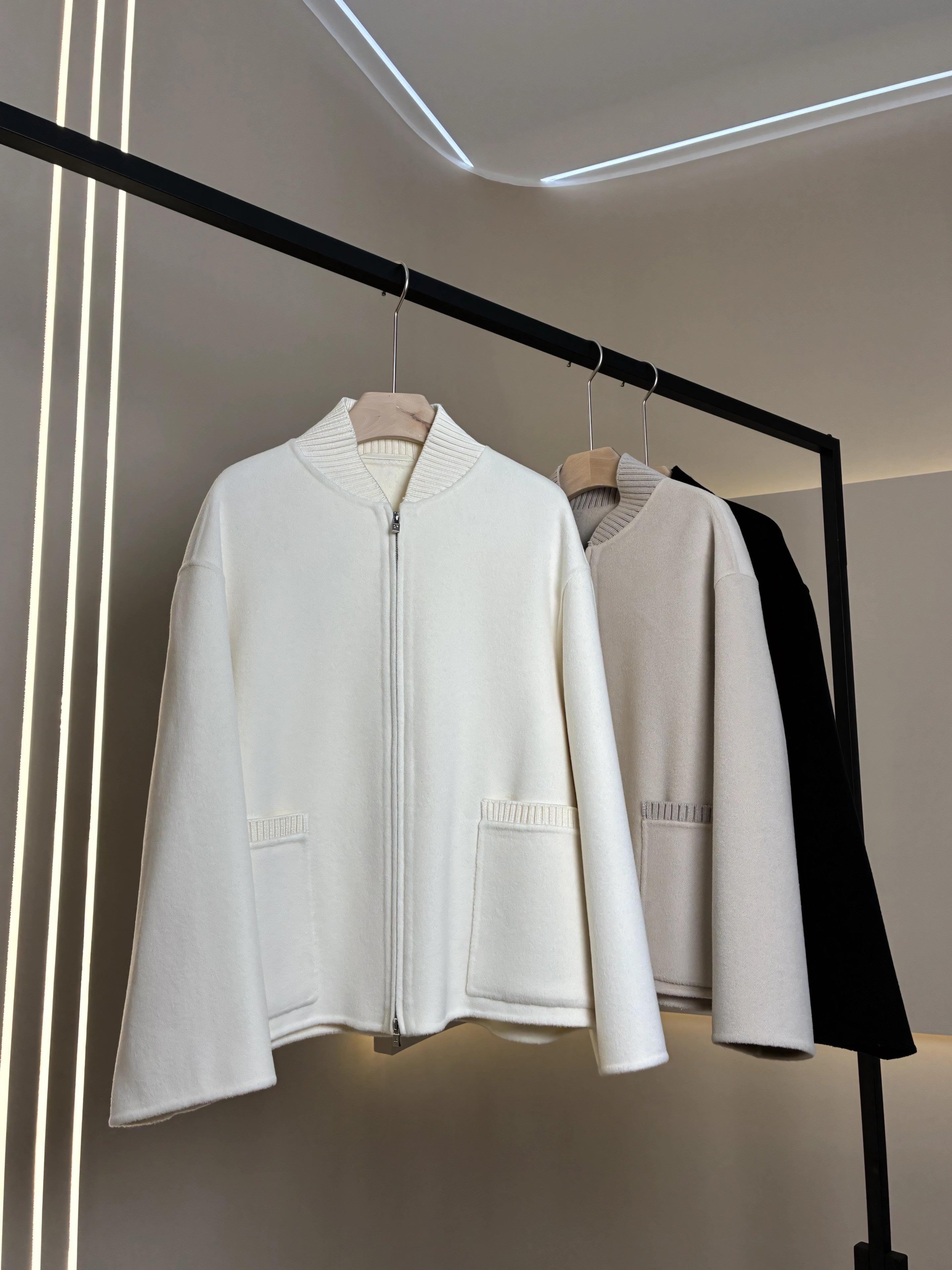 Cashmere simple coat