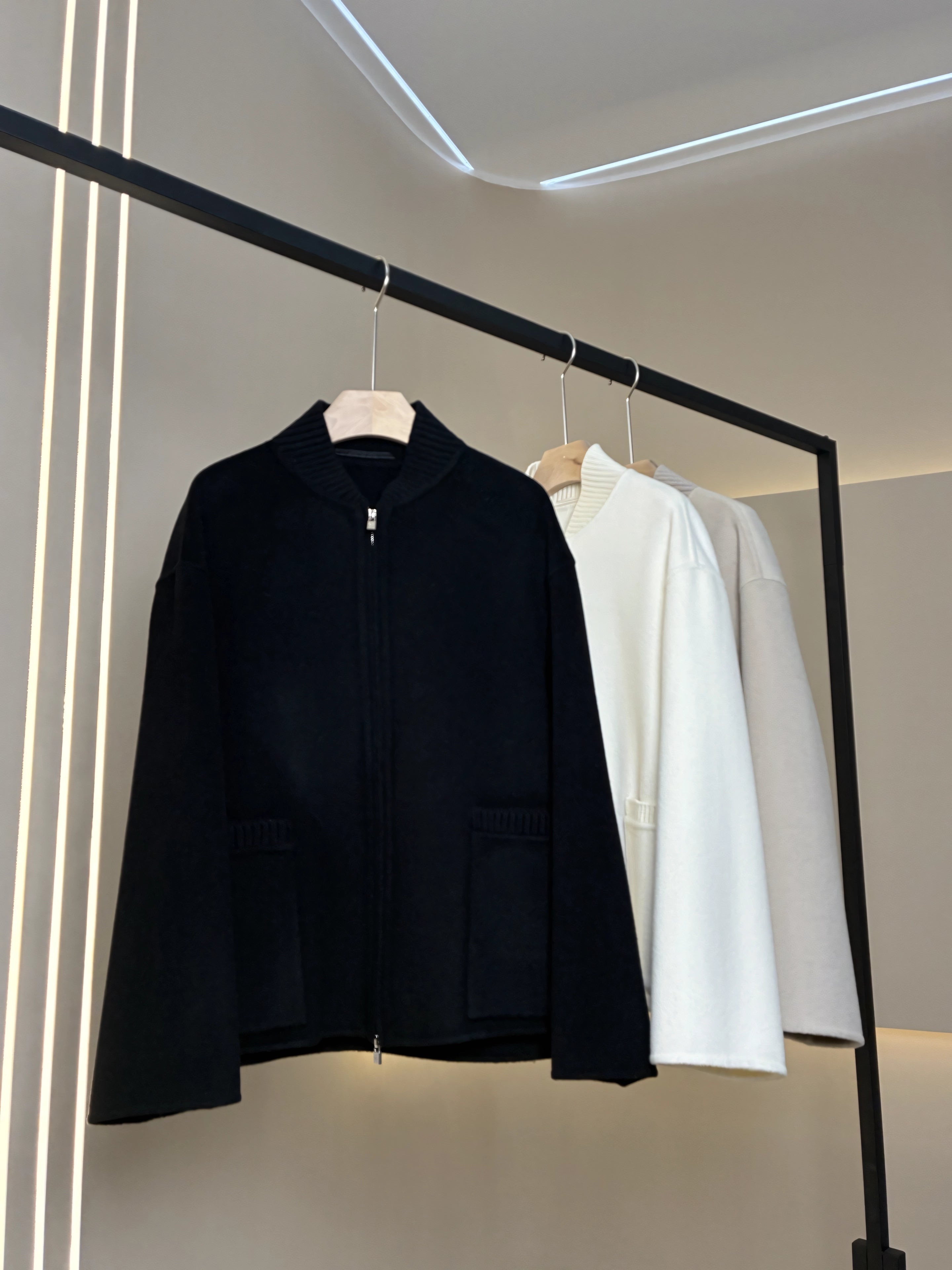 Cashmere simple coat