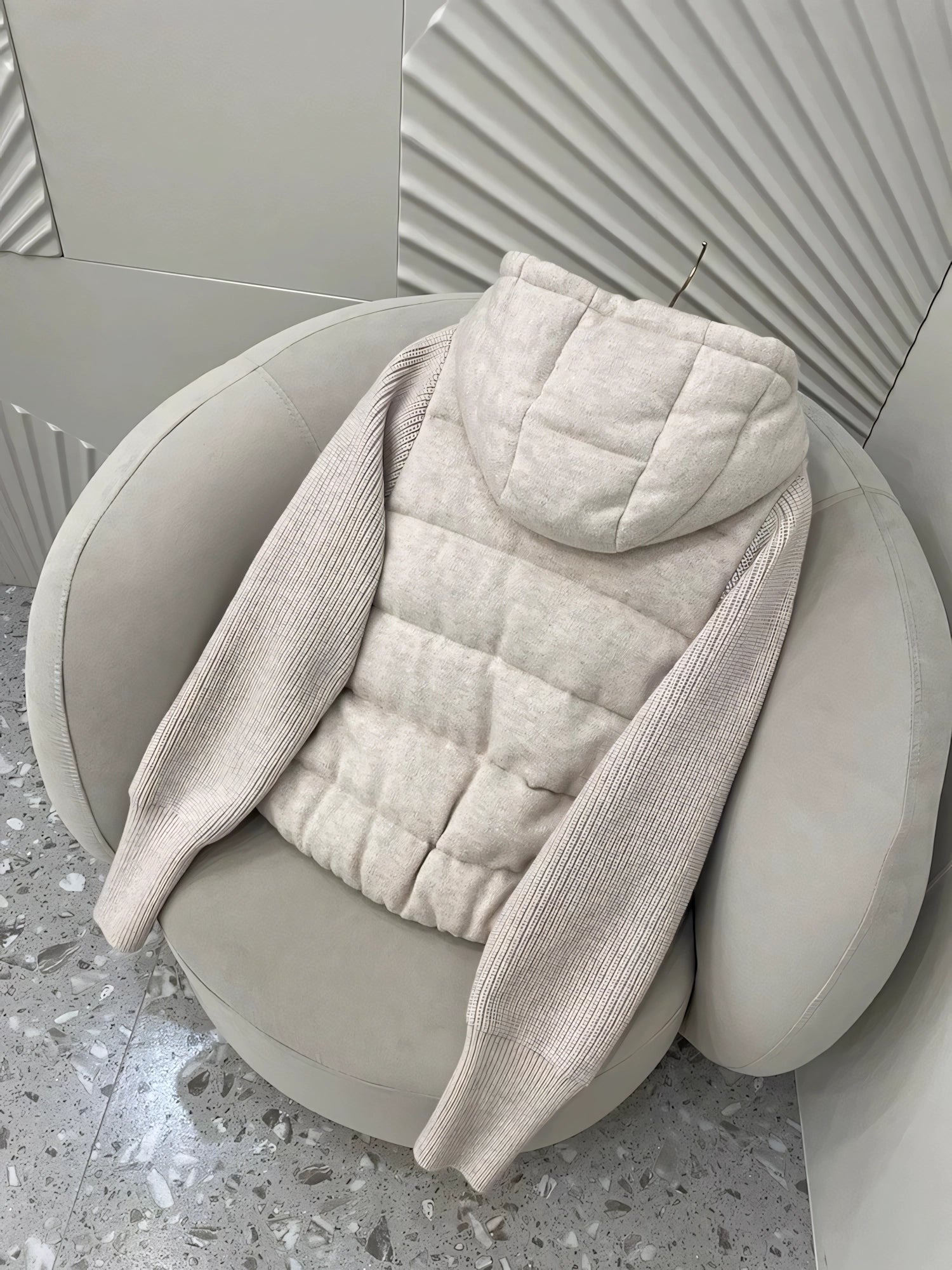 Mink cashmere short coat