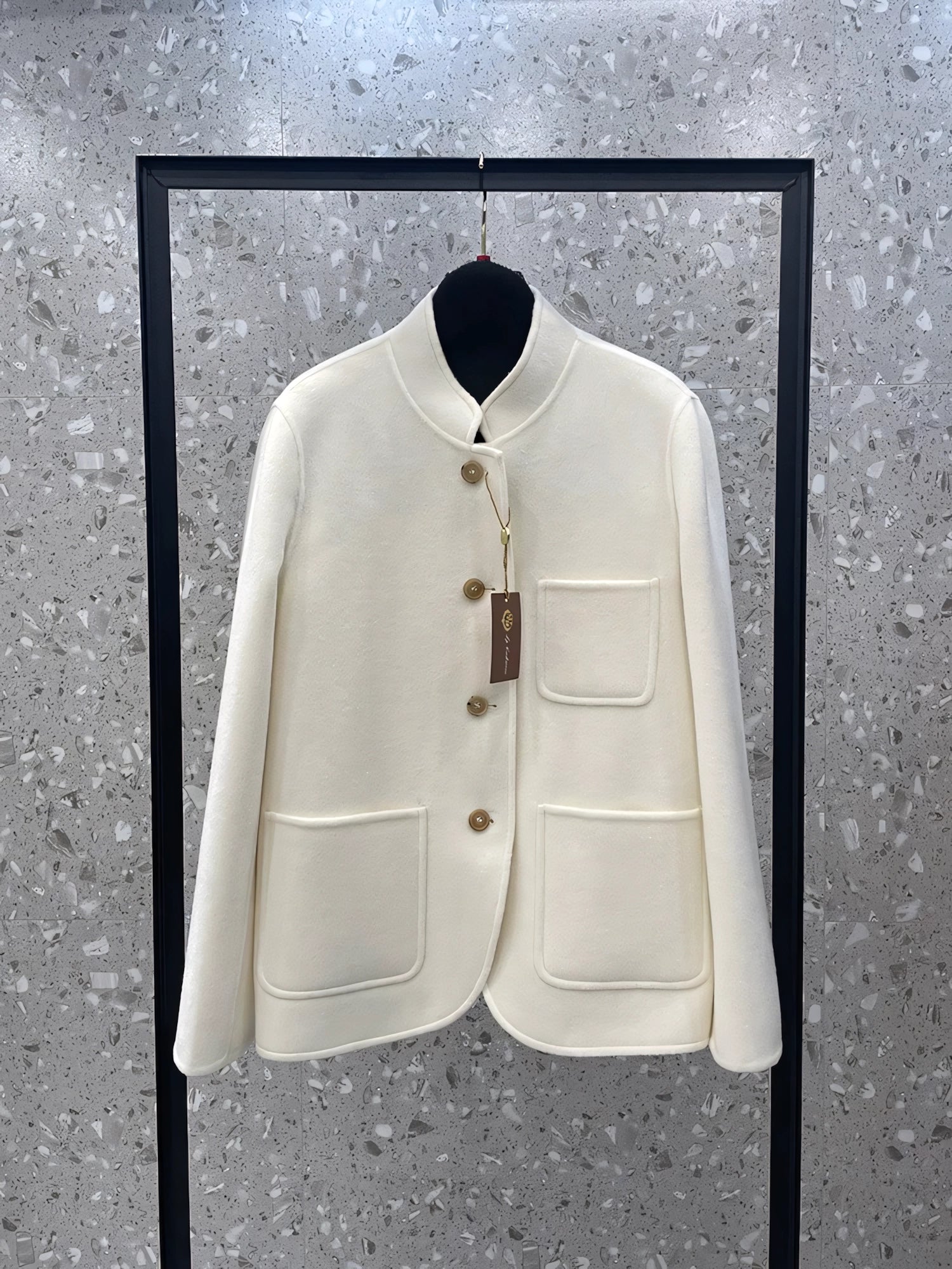 Vintage cashmere short jacket